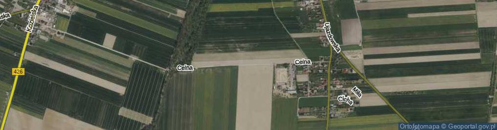 Zdjęcie satelitarne Celna ul.